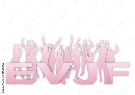 logo EVJF illustration variée
