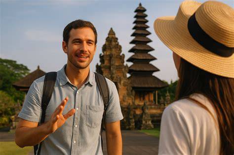accueil privé Bali et guide francophone
