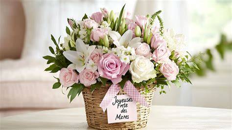 fleurs design bouquet pour fete mere