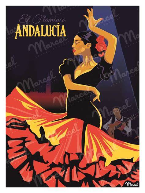 affiche espagnole décorative