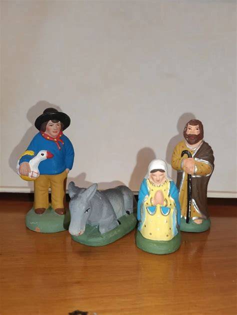 illustration santons provençaux et atelier Escoffier