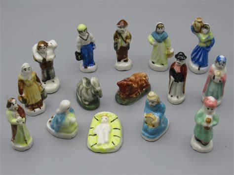 Collection de fèves Jésus Marie artistiques et modernes
