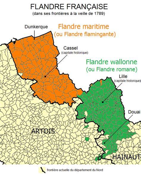 Carte interactive des itinéraires et sites à visiter dans la Flandre française