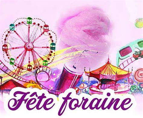 fête foraine grenouillet illustration itinéraire