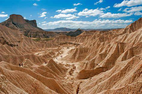 desert des Bardenas Reales pictural