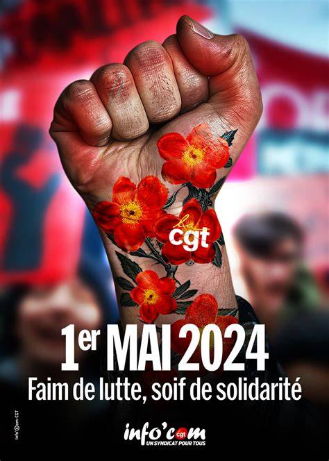 affiches et slogans du 1er mai 2026