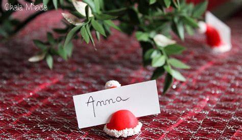 marque-places en FIMO eté ornamentaux pour table