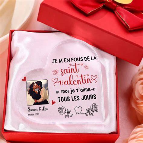 illustration cadeaux Saint Valentin personnalisés