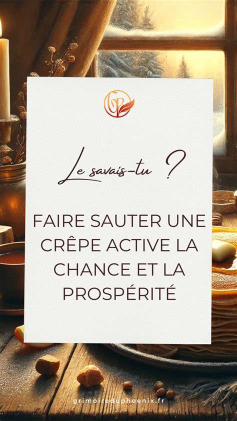 crêpes et symboles de prospérité