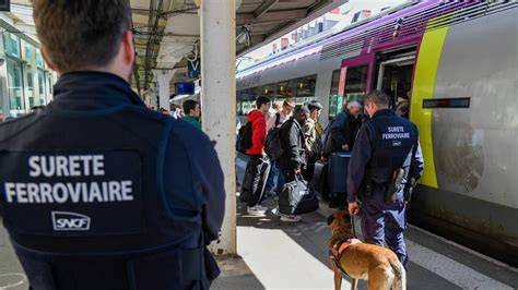 agents de sûreté ferroviaire et sécurité du sac