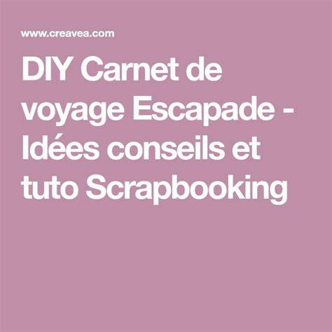 carnet idées activités DIY et tendances