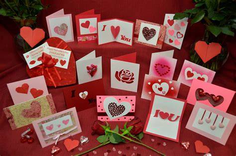 kit creation carte Saint Valentin papier