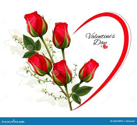 illustration bouquet Saint-Valentin