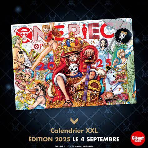 Calendrier One Piece contenu typique et variantes