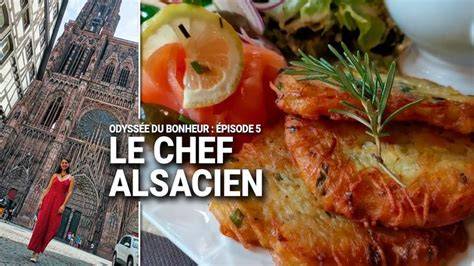 Chef alsacien et parcours international