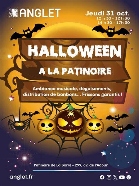patinoire halloween ambiance coliseum