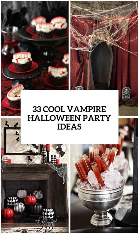 vampire halloween decor inspiration
