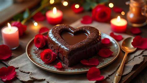 fondant citron coeur Saint Valentin infographie
