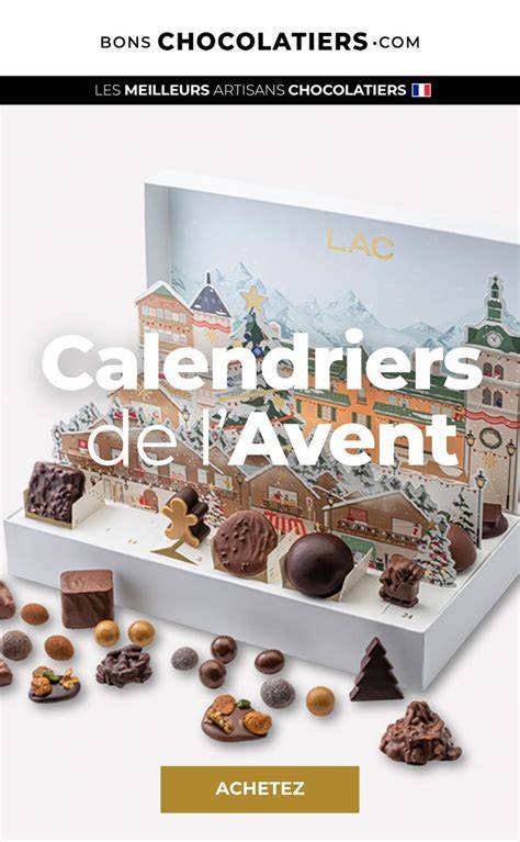 calendriers de luxe chocolat illustration parisienne