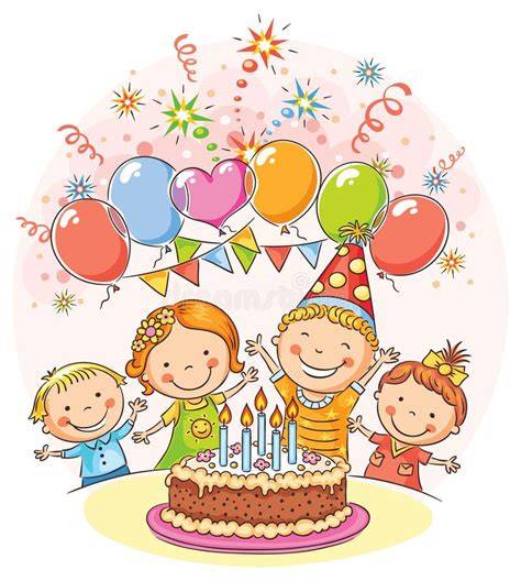 illustration enfant anniversaire féerie