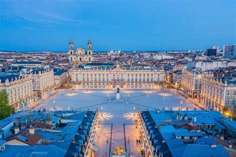 Plan et monuments de Nancy place Stanislas