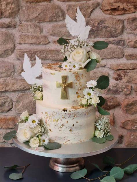 cérémonie baptême gâteau décoratif
