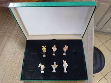 Six fèves Banette brillantes en coffret