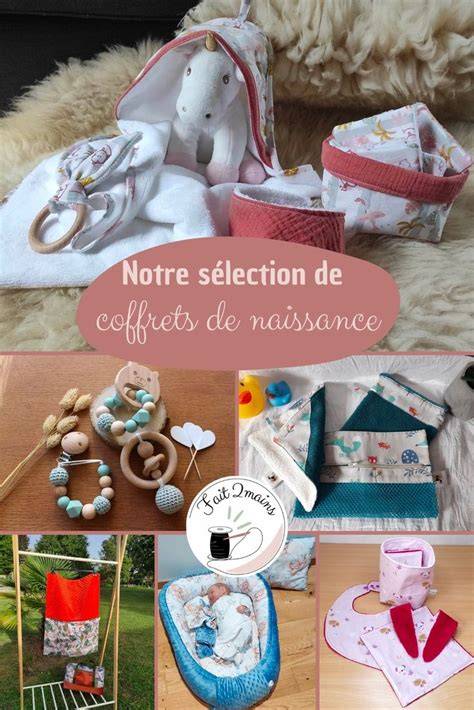 cadeaux naissance faits main illustration montage textile