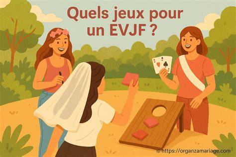 illustration émballage EVJF et jeux