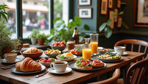 Brunch dessert et ambiance conviviale