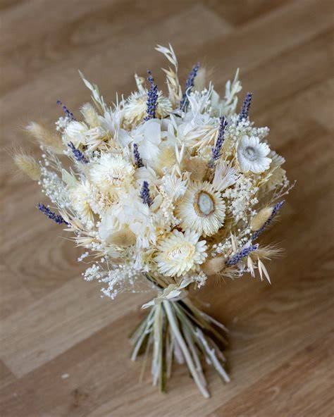 fleurs sechees accessoires mariée