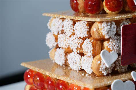 image croquembouche présentation visuelle