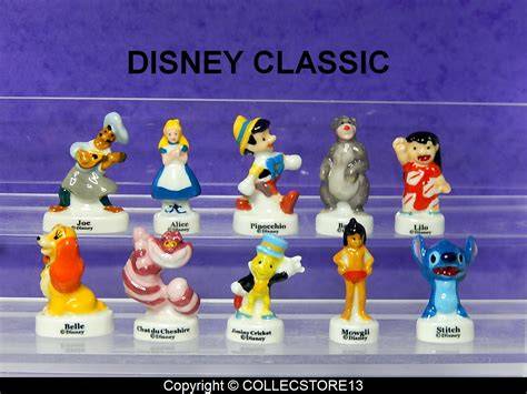 fève Disney rouge mat - visuel de collection
