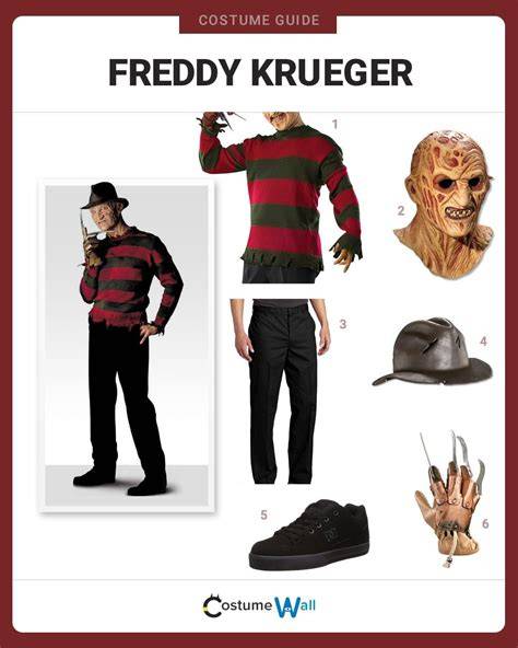 costume Freddy Krueger identite visuelle