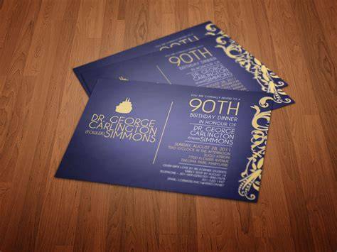 Inspiration design invitation professionnelle