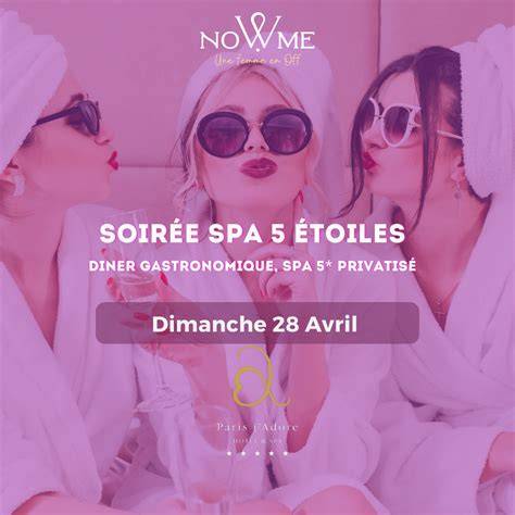 Visuels de spa et soirées entre filles