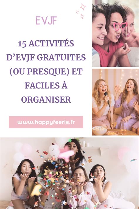 explication visuelle EVJF idée activités