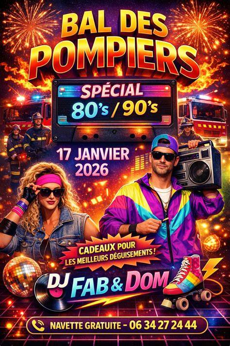 Bal des pompiers d’Agen et navette