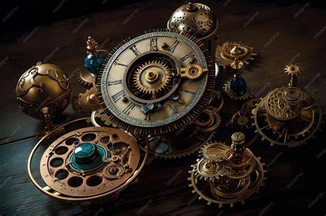 boîtes dragées steampunk inspiration rouages
