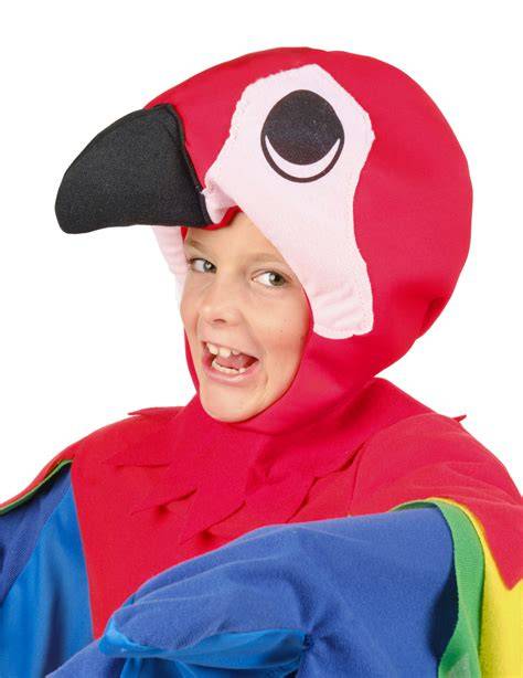 Déguisement perroquet enfant Widmann couleur vif