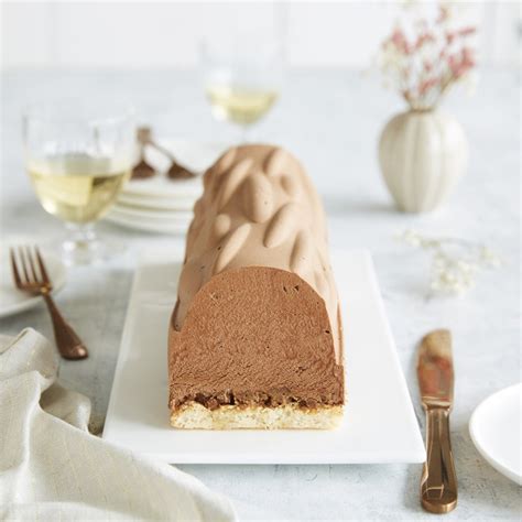 bûche savoyarde présentation décor et tapis