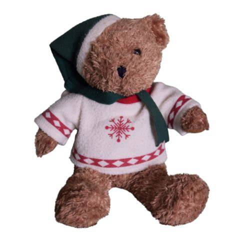 Ourson peluche fête noel image