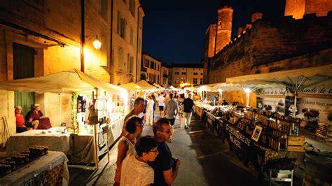 marchés nocturnes et littoral de Mimizan