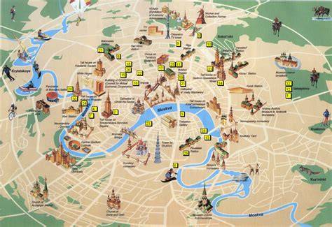 Carte des attractions Halloween à Londres