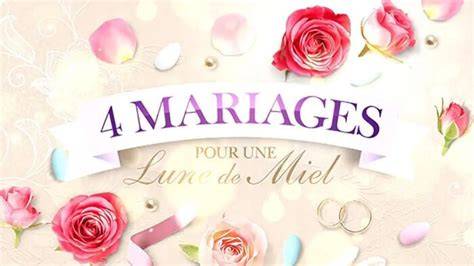 Plan et déroulement des épisodes pour 4 Mariages pour une lune de miel