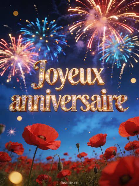 Gif golf animé carte anniversaire