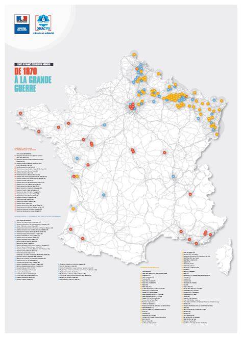 carte des lieux de réception en France