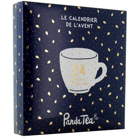illustration Panda Tea calendrier