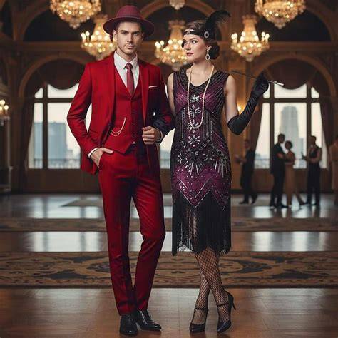 costumes festifs inspiration Gatsby années 1920