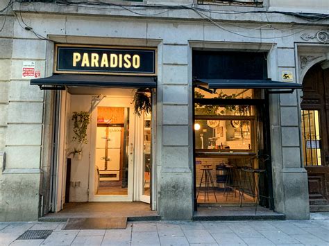 Paradiso bar Barcelona interior